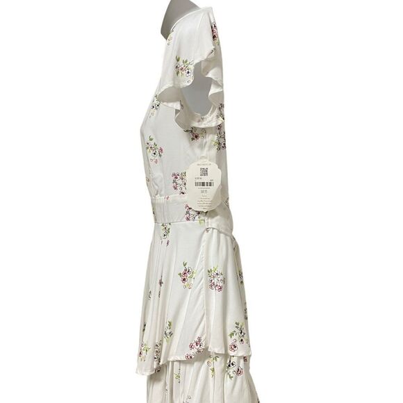 NWT Altar'd State Floral Ivory Alice Romper Size Small - Picture 4 of 6